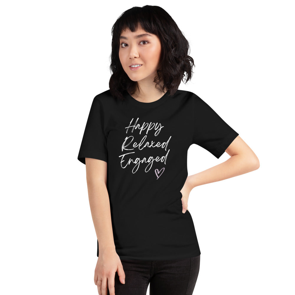Happy Relaxed Engaged Short-Sleeve T-Shirt